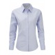 CHEMISE LADIES OXFORD SHIRT CHEMISE OXFORD FEMME MANCHES LONGUES RUSSELL COLLECTION RU932F