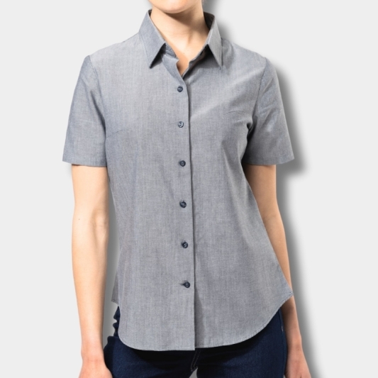 Chemise femme K534 Oxford – Élégance corporate & entretien facile | Arc Distribution