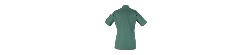 Veste de cuisine couope femme UNERA qualité professionnelle, confort, liberté de mouvement, résistante
