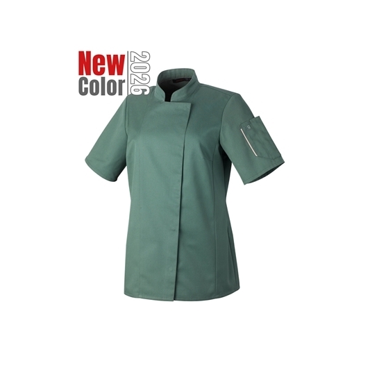 Veste de cuisine couope femme UNERA qualité professionnelle, confort, liberté de mouvement, résistante