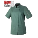 Veste de cuisine couope femme UNERA qualité professionnelle, confort, liberté de mouvement, résistante