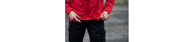 Softshell Homme SSIAP Sécurité Incendie veste technique professionnelle