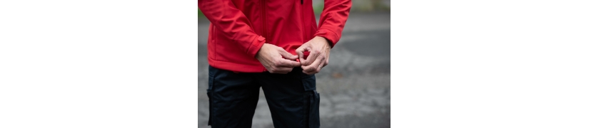 Softshell Homme SSIAP Sécurité Incendie veste technique professionnelle