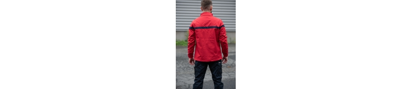 Softshell Homme SSIAP Sécurité Incendie veste technique professionnelle