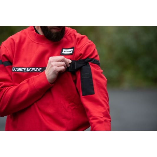 Sweat SSIAP Homme Sécurité Incendie sweat professionnel coton