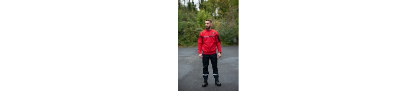 Sweat SSIAP Homme Sécurité Incendie sweat professionnel coton