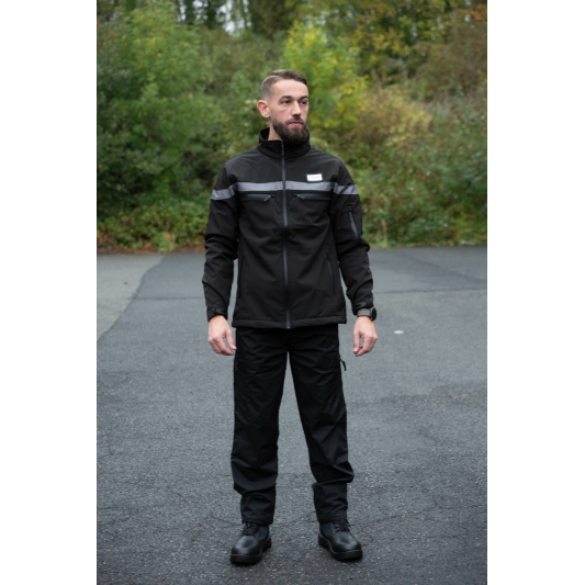 Veste Sécurité Privée Softshell 3 Couches ARC Distribution