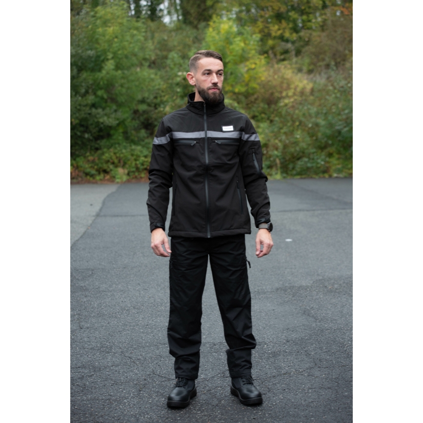 Veste Sécurité Privée Softshell 3 Couches ARC Distribution
