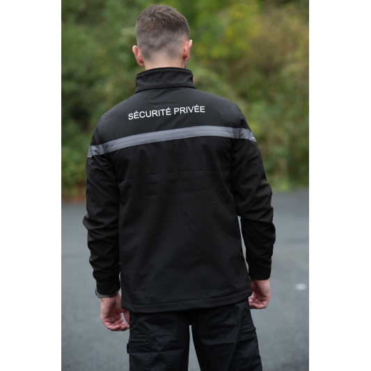 Veste Sécurité Privée Softshell 3 Couches ARC Distribution