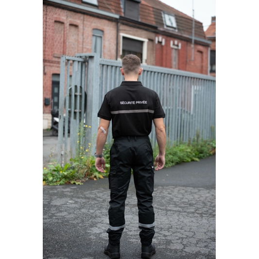 Polo Homme Sécurité Privée Manches Courtes ARC Distribution