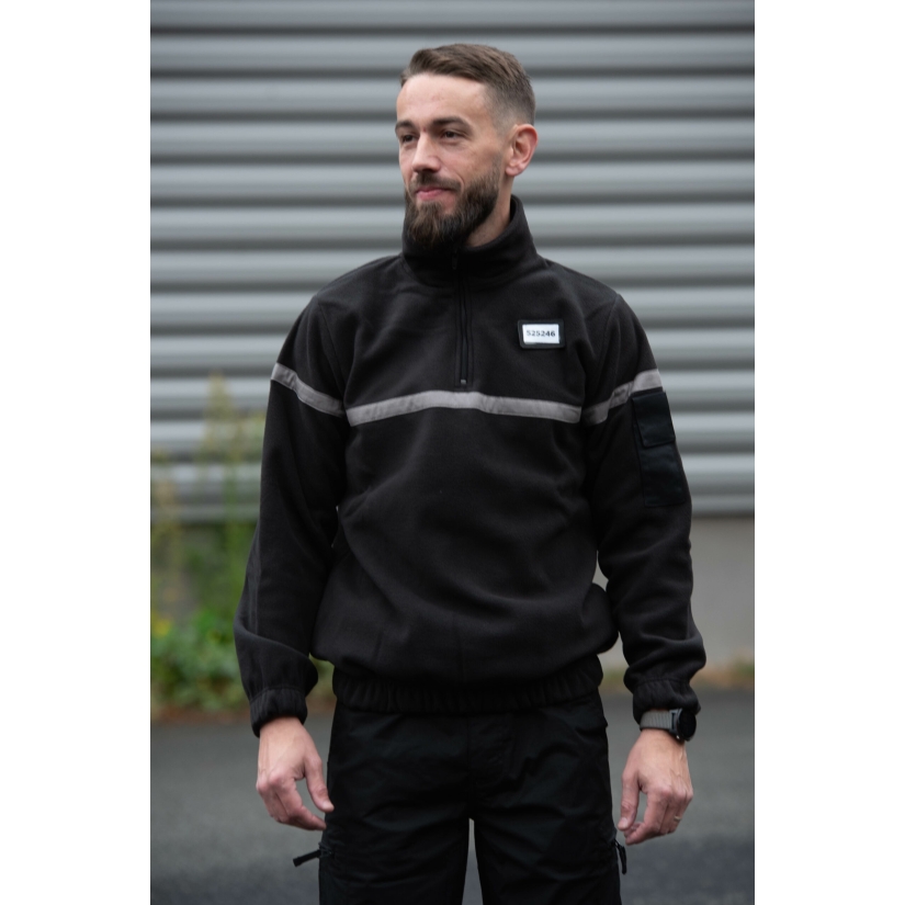 Sweat Polaire Sécurité Privée Noir ARC Distribution
