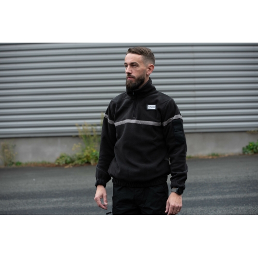 Sweat Polaire Sécurité Privée Noir ARC Distribution