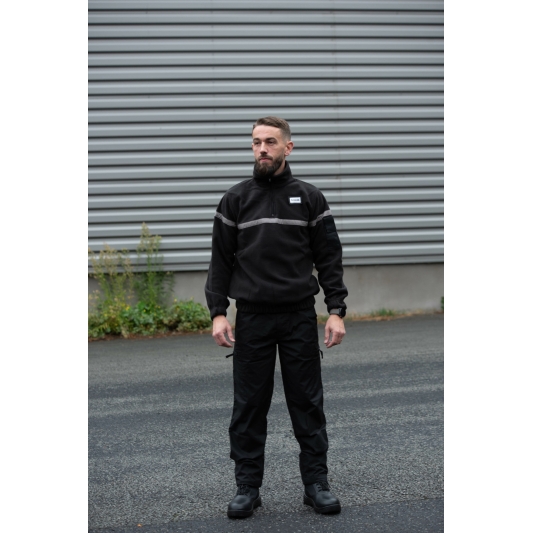 Sweat Polaire Sécurité Privée Noir ARC Distribution