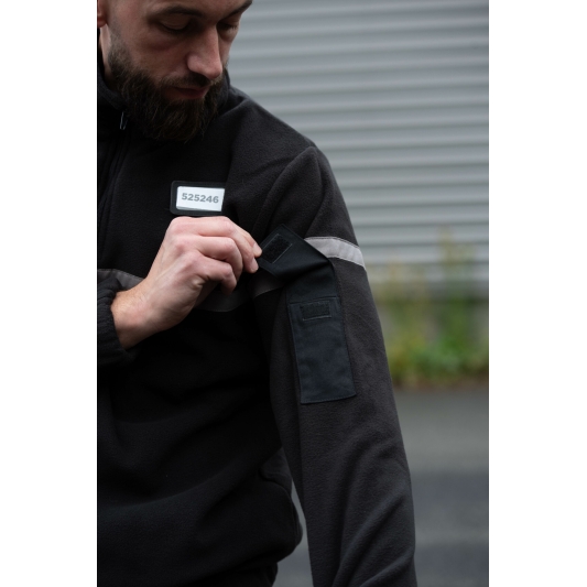 Sweat Polaire Sécurité Privée Noir ARC Distribution