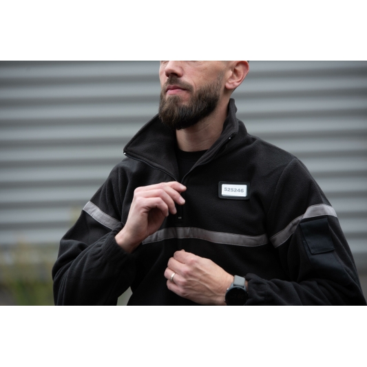 Sweat Polaire Sécurité Privée Noir ARC Distribution
