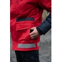 Parka Sécurité Privée Rouge Haute Visibilité ARC Distribution