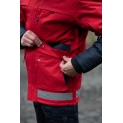 Parka Sécurité Privée Rouge Haute Visibilité ARC Distribution