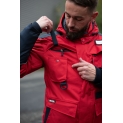 Parka Sécurité Privée Rouge Haute Visibilité ARC Distribution