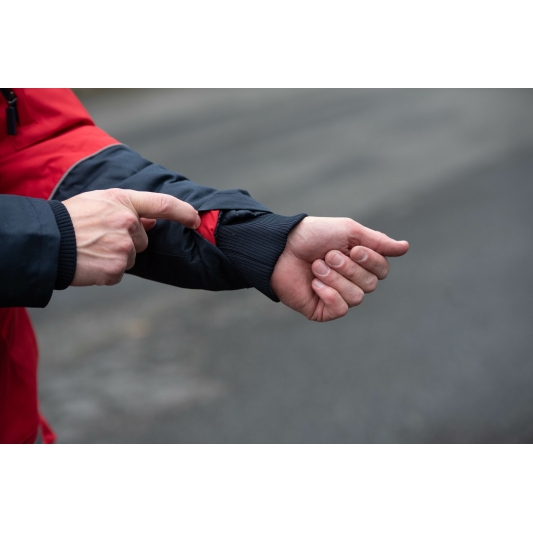 Parka Sécurité Privée Rouge Haute Visibilité ARC Distribution