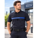 Polo Administration Pénitentiaire manches courtes marine Professionnel