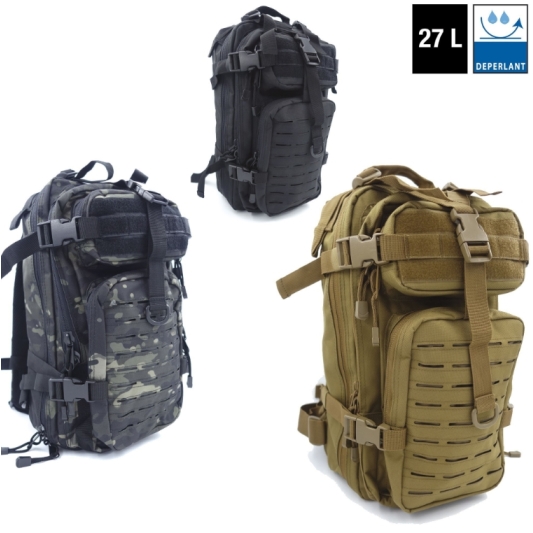 Sac à dos Assault Pack MOLLE Laser 27 L SD27LA