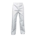 Pantalon professionnel blanc mixte polyester coton ARC Distribution