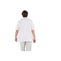 Tunique blanche homme col mao manches courtes Arc Distribution